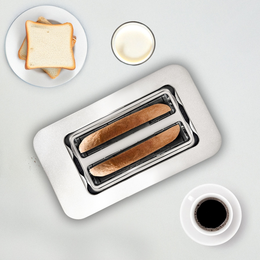 Image 738339_ALTMORE5.jpg, Product 738-339 / Price $69.99, Kenmore 900W Stainless Steel 2-Slice Toaster with Colour Touchscreen and Extra-Wide Slots from Kenmore on TSC.ca's Kitchen department