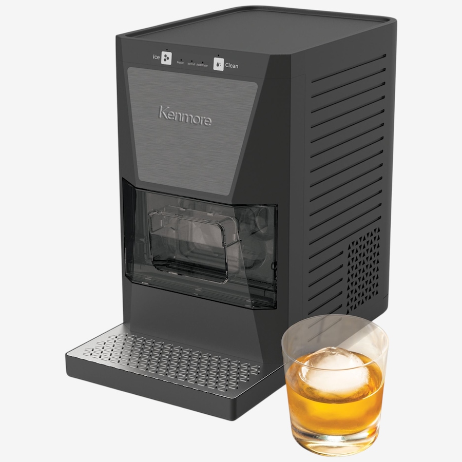 Image 738361.jpg, Product 738-361 / Price $399.99, Kenmore Clear Spherical Ice Maker (black) from Kenmore on TSC.ca's Kitchen department