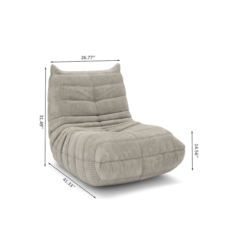 Image 738383_ALTMORE1.jpg, Product 738-383 / Price $440.00, Brassex Koda All Foam Armless Chair from Brassex on TSC.ca's Home & Garden department