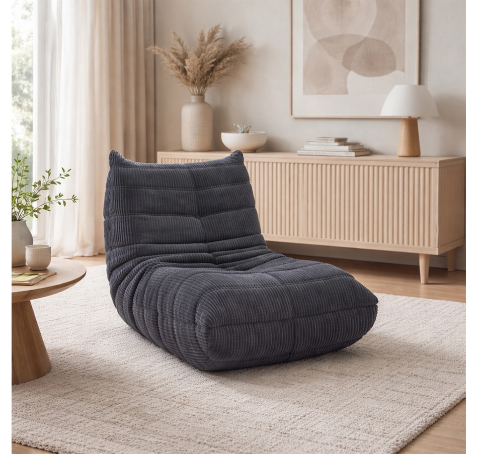 Image 738383_BLK.jpg, Product 738-383 / Price $440.00, Brassex Koda All Foam Armless Chair from Brassex on TSC.ca's Home & Garden department
