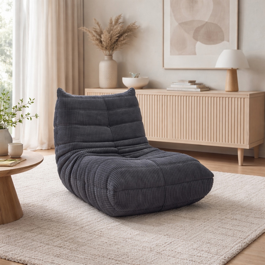 Image 738383_BLK.jpg, Product 738-383 / Price $440.00, Brassex Koda All Foam Armless Chair from Brassex on TSC.ca's Home & Garden department