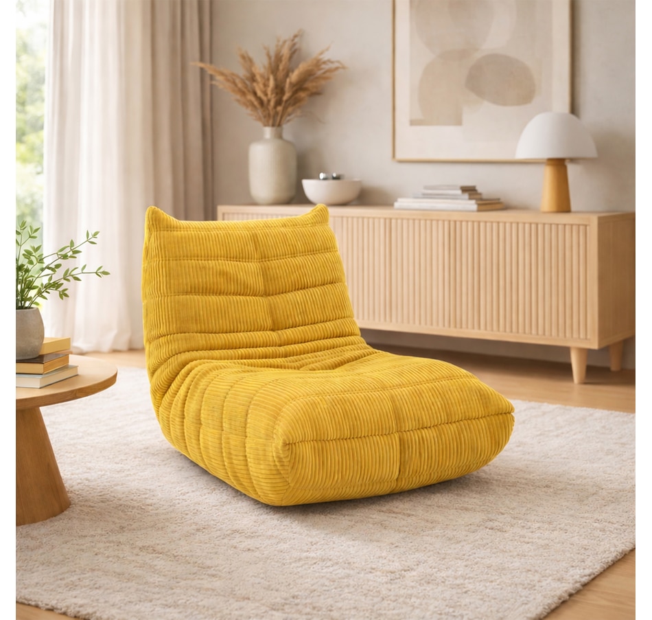 Image 738383_YEL.jpg, Product 738-383 / Price $440.00, Brassex Koda All Foam Armless Chair from Brassex on TSC.ca's Home & Garden department