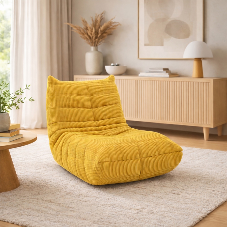 Image 738383_YEL.jpg, Product 738-383 / Price $440.00, Brassex Koda All Foam Armless Chair from Brassex on TSC.ca's Home & Garden department