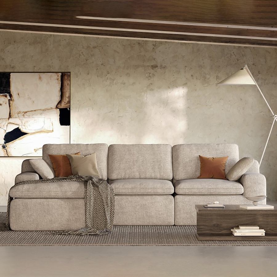 Image 738384_ALTMORE1.jpg, Product 738-384 / Price $1,540.00, Brassex Sicily All Foam Sectional from Brassex on TSC.ca's Home & Garden department