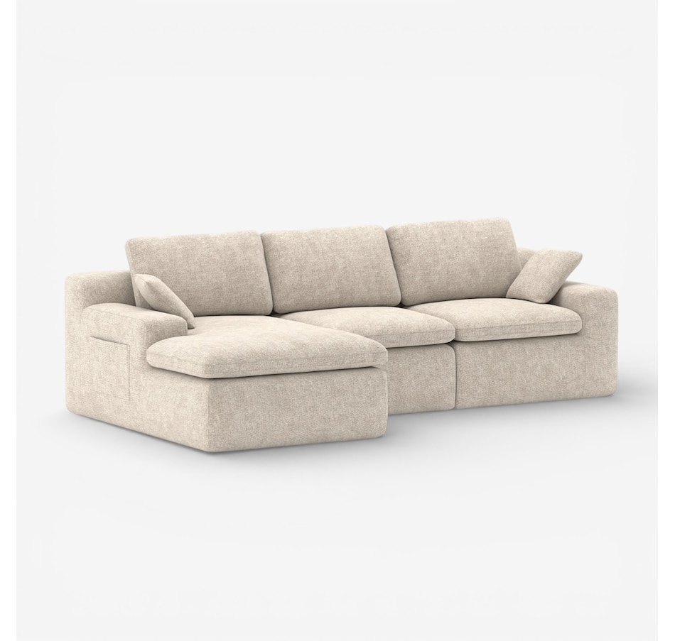 Image 738384_BGE.jpg, Product 738-384 / Price $1,540.00, Brassex Sicily All Foam Sectional from Brassex on TSC.ca's Home & Garden department