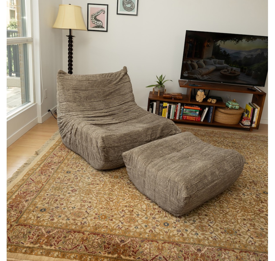 Image 738386_ALTMORE1.jpg, Product 738-386 / Price $760.00, Brassex Petita All-Foam Chair and Ottoman from Brassex on TSC.ca's Home & Garden department