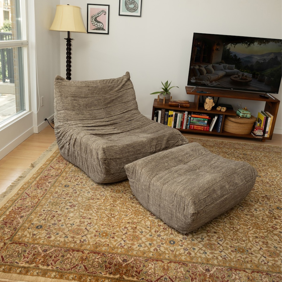 Image 738386_ALTMORE1.jpg, Product 738-386 / Price $760.00, Brassex Petita All-Foam Chair and Ottoman from Brassex on TSC.ca's Home & Garden department