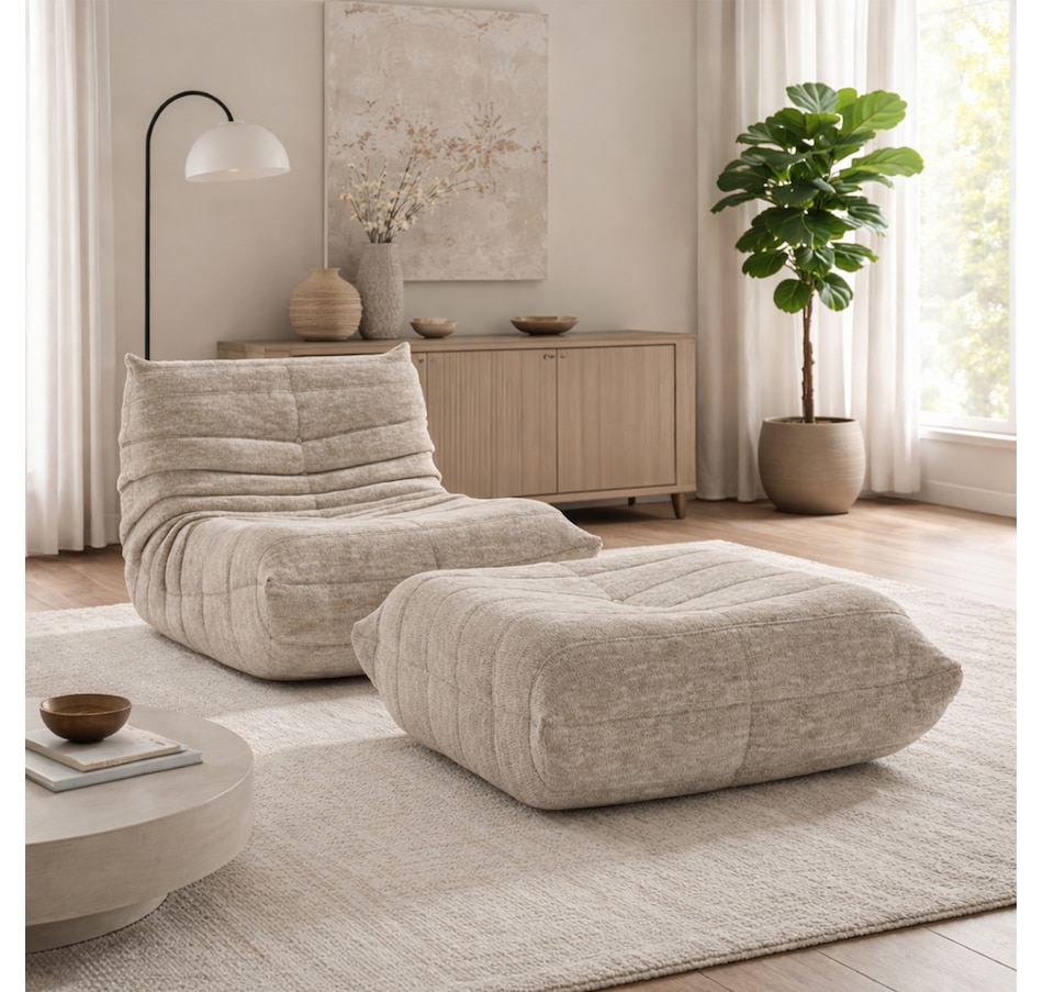 Image 738386_ALTMORE10.jpg, Product 738-386 / Price $760.00, Brassex Petita All-Foam Chair and Ottoman from Brassex on TSC.ca's Home & Garden department