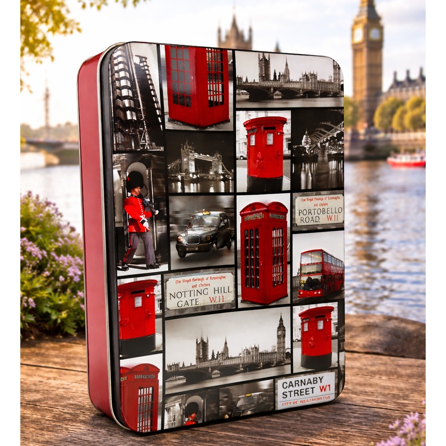 Image 738418_ALTMORE1.jpg, Product 738-418 / Price $26.95, Grandma Wild's Embossed Iconic London Tin with All-Butter Shortbread (300 g)  from Dolce & Gourmando on TSC.ca's Kitchen department