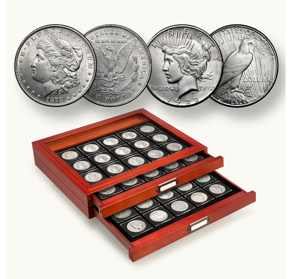 Image 738421.jpg, Product 738-421 / Price $2,395.00, 30-Piece USA Silver Dollar Collection, 1878–1935 from Canadian Coin & Currency on TSC.ca's Coins department