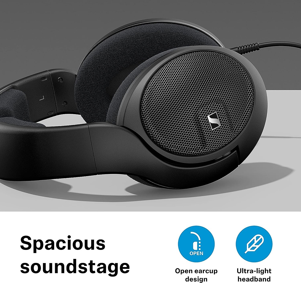 Sennheiser HD 560 S Over-the-Ear Audiophile Headphones (black