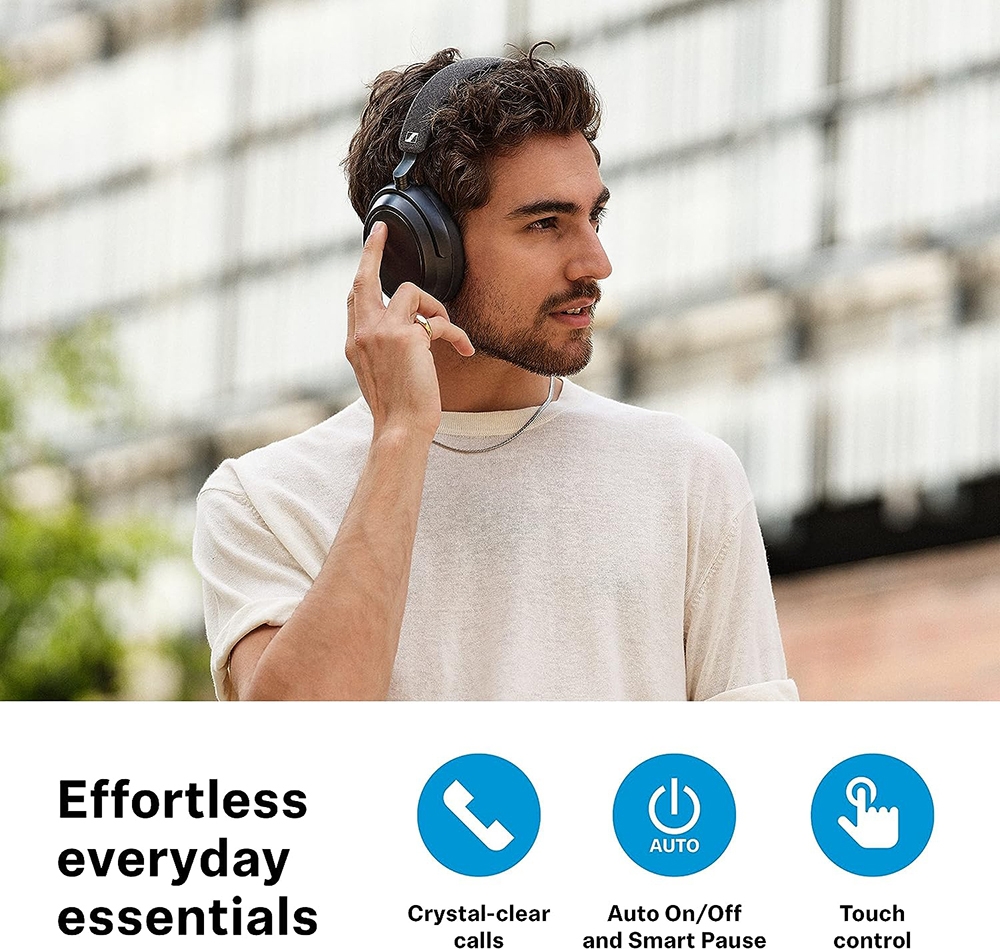 Sennheiser Momentum 4 Wireless Headphones (Bluetooth, Adaptive