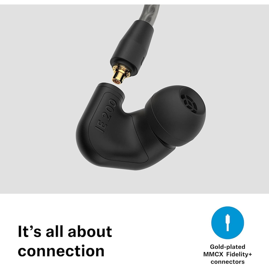 Image 738441_ALTMORE3.jpg, Product 738-441 / Price $199.95, Sennheiser IE 200 In-Ear Audiophile Headphones (black) from Sennheiser on TSC.ca's Electronics department