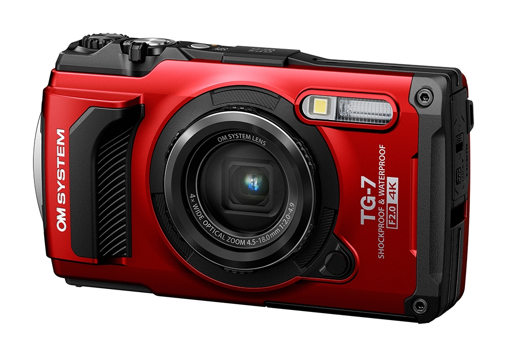 Om System Tough TG-7 Digital Camera (red) - TSC.ca
