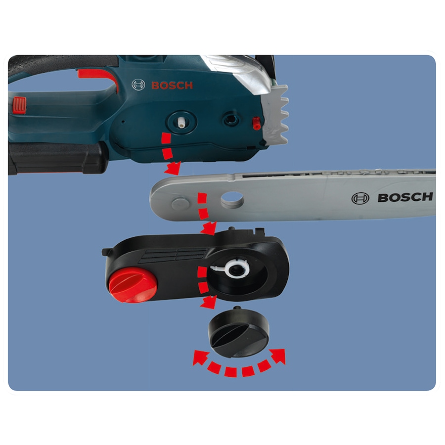 Image 738460_ALTMORE2.jpg, Product 738-460 / Price $59.99, Theo Klein Bosch Toy Chain Saw, Helmet, Gloves from Theo Klein on TSC.ca's Toys & Hobbies department