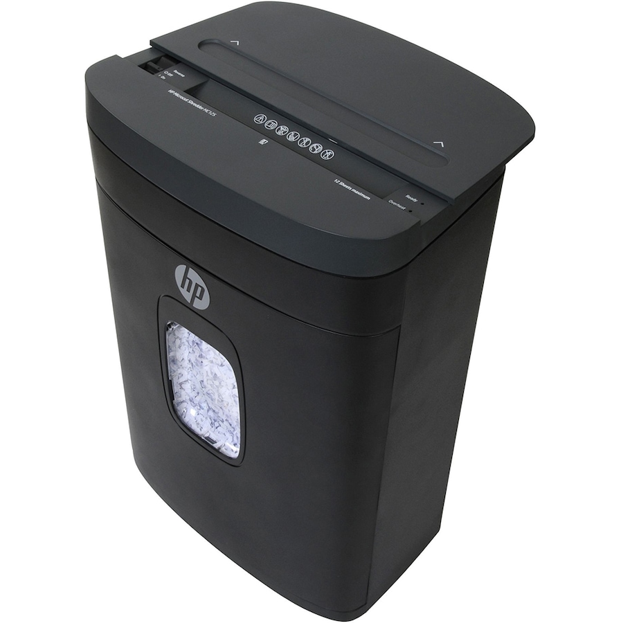 Image 738482_ALTMORE1.jpg, Product 738-482 / Price $189.99, HP MC125 12-Sheet Microcut Shredder from HP - Hewlett Packard on TSC.ca's Electronics department