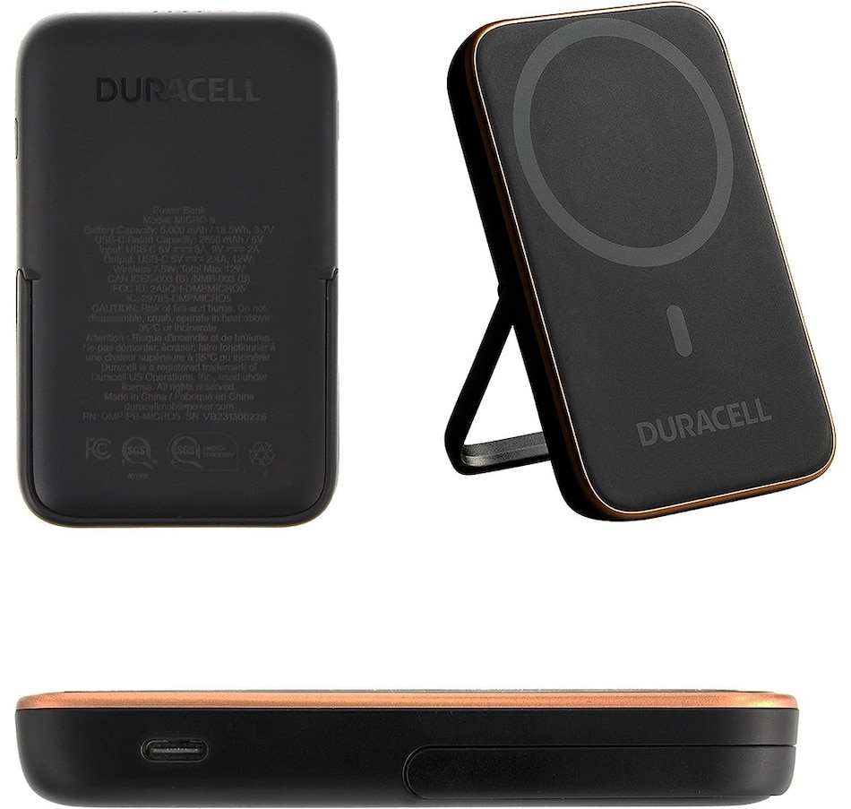 Image 738487_ALTMORE8.jpg, Product 738-487 / Price $79.99, Duracell Micro 5 Magnetic Wireless Power Bank from Duracell on TSC.ca's Electronics department