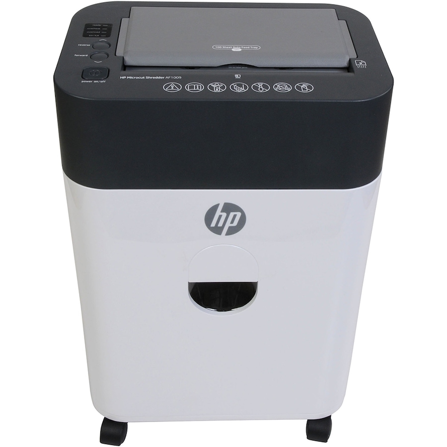 Image 738496.jpg, Product 738-496 / Price $174.99, HP AF1009 Auto Feed Microcut Shredder from HP - Hewlett Packard on TSC.ca's Electronics department