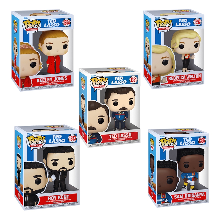 Image 738508.jpg, Product 738-508 / Price $99.99, Funko Pop TV Ted Lasso Bundle from Funko Pop on TSC.ca's Toys & Hobbies department
