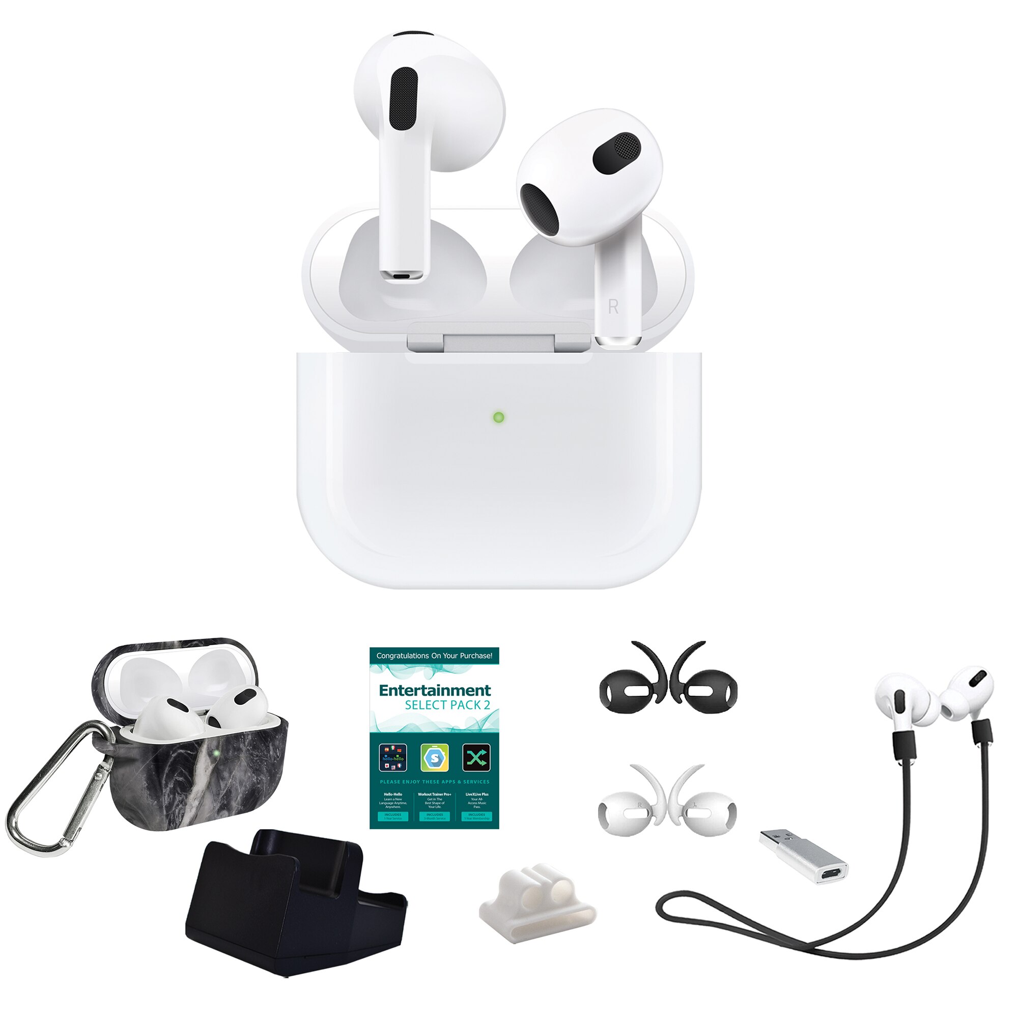 Apple AirPods with Lightning Charging Case (3rd generation)