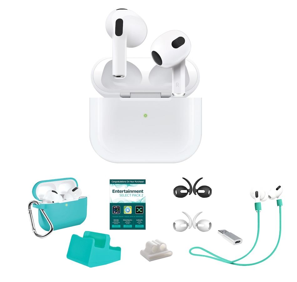 Image 738520_TRQ.jpg, Product 738-520 / Price $389.99, Apple AirPods with Lightning Charging Case (3rd generation) from Apple on TSC.ca's Electronics department