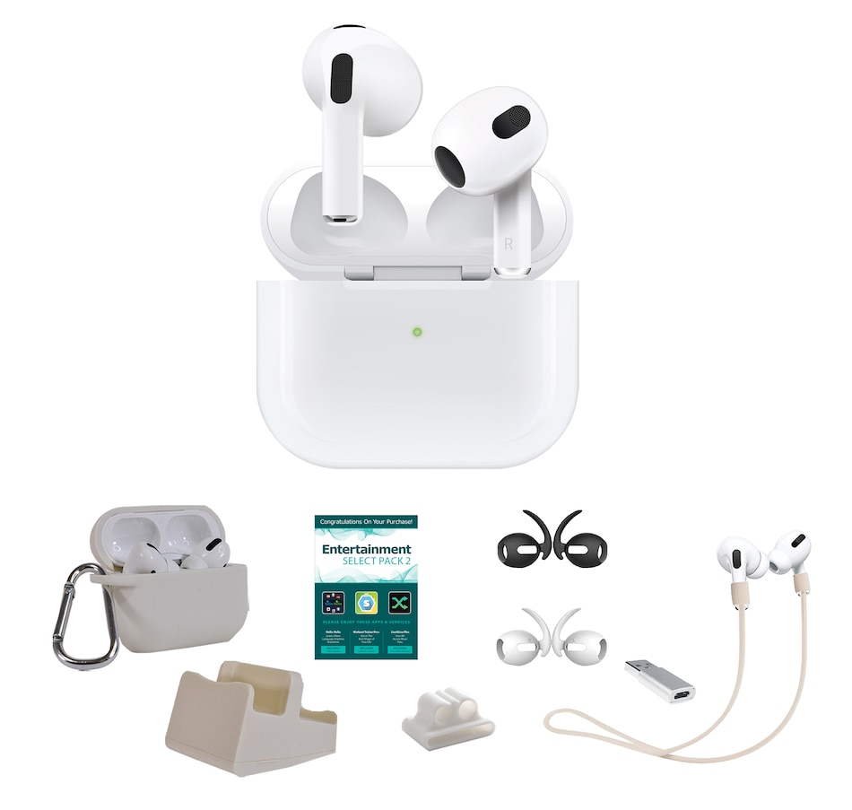 Image 738520_WHT.jpg, Product 738-520 / Price $389.99, Apple AirPods with Lightning Charging Case (3rd generation) from Apple on TSC.ca's Electronics department
