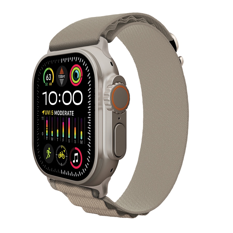 Image 738523_ALTMORE5.jpg, Product 738-523 / Price $1,329.99, Apple Watch Ultra 2 49 mm Titanium Case with Alpine Loop Band from Apple on TSC.ca's Electronics department