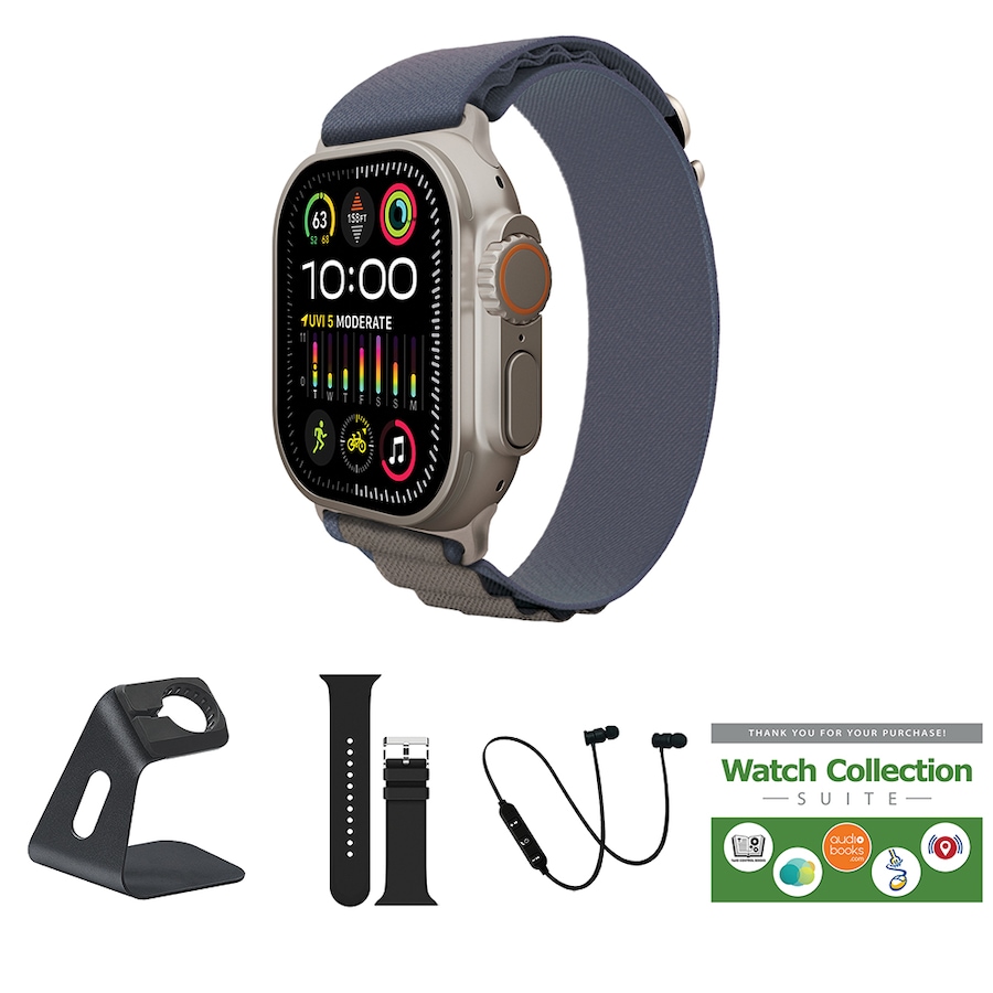 Image 738523_BLU.jpg, Product 738-523 / Price $1,329.99, Apple Watch Ultra 2 49 mm Titanium Case with Alpine Loop Band from Apple on TSC.ca's Electronics department