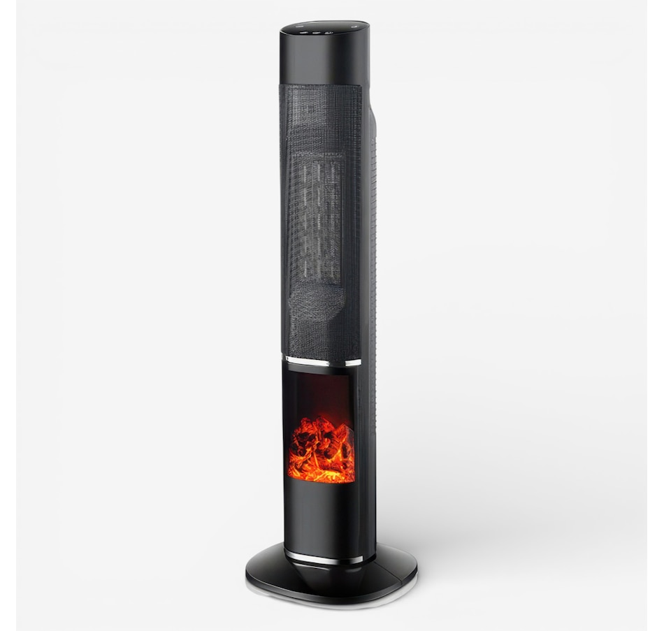 Image 738584.jpg, Product 738-584 / Price $129.99, Ecohouzng 31" Tower Heater with Modern Cozy Fireplace Display from Ecohouzng on TSC.ca's Home & Garden department