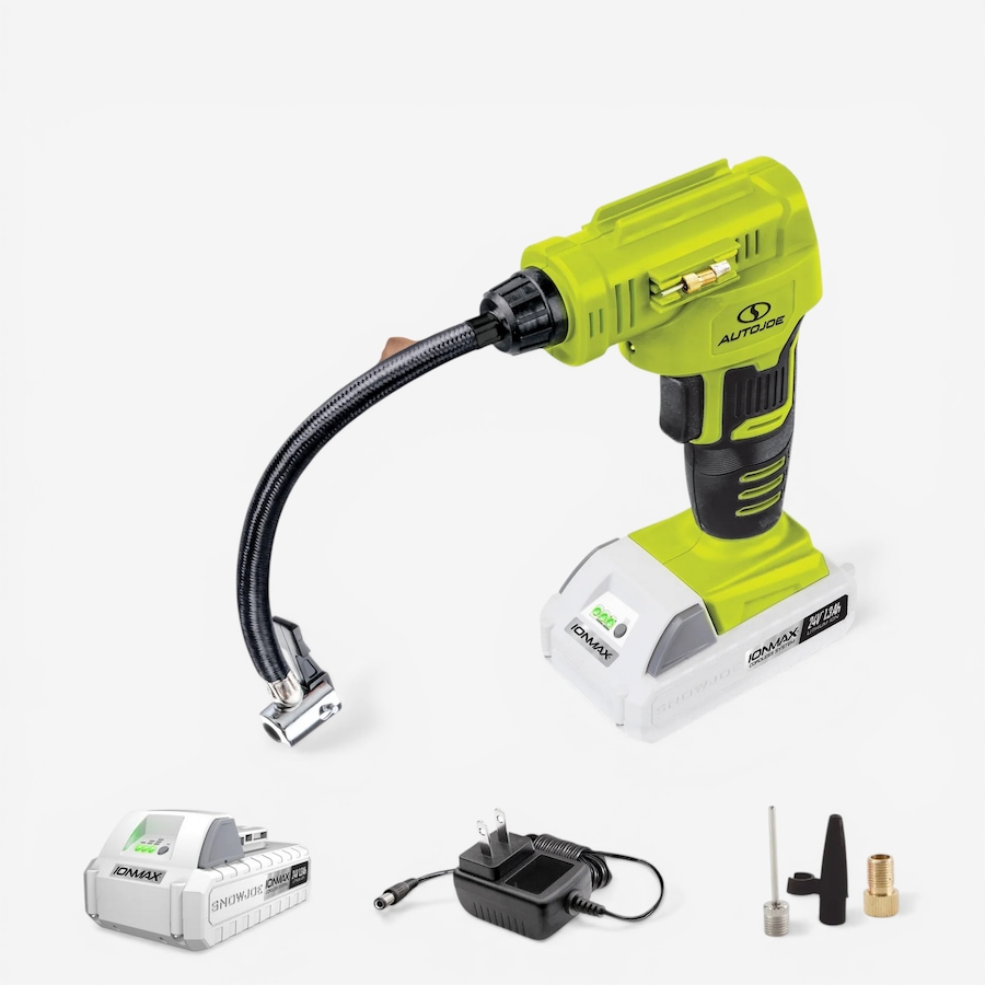 Image 738593_ALTMORE1.jpg, Product 738-593 / Price $54.99, Sun Joe 24V iON+ 1.3Ah Cordless Tire Inflator and Air Compressor with Storage Bag from Snow Joe & Sun Joe on TSC.ca's Home & Garden department