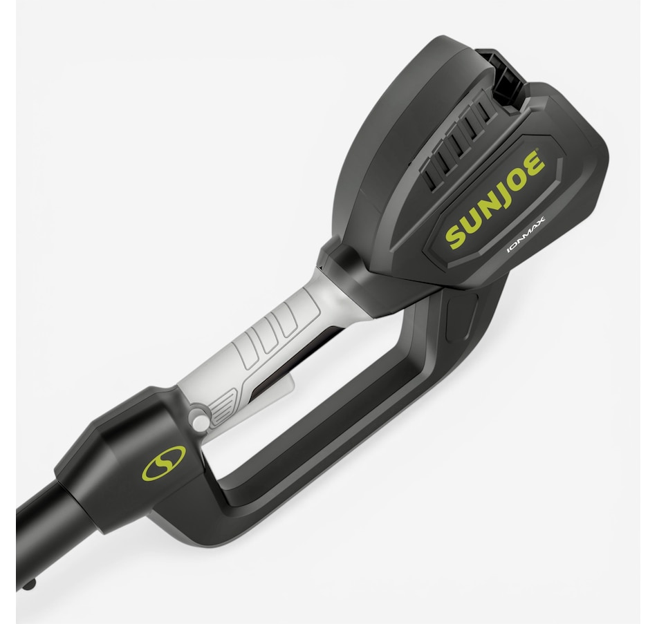 Image 738597_ALTMORE8.jpg, Product 738-597 / Price $249.99, Sun Joe 24-Volt 12" IONMAX Cordless String Trimmer Kit with Multi-Angle Head, 4.0-Ah Battery and Charger from Snow Joe & Sun Joe on TSC.ca's Home & Garden department