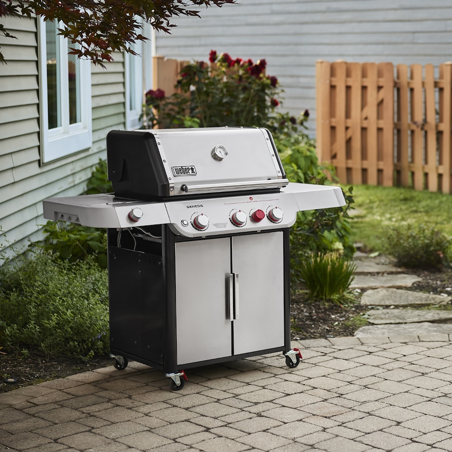 Image 738598_ALTMORE2.jpg, Product 738-598 / Price $1,599.00, Weber Genesis S-335C Stainless-Steel Gas Grill (propane) from Weber on TSC.ca's Home & Garden department