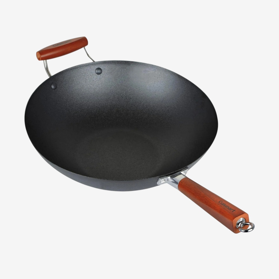 Image 738622_ALTMORE1.jpg, Product 738-622 / Price $149.99, Cuisinart 14" Carbon Steel Wok with Premium Wood Handle from Cuisinart on TSC.ca's Kitchen department