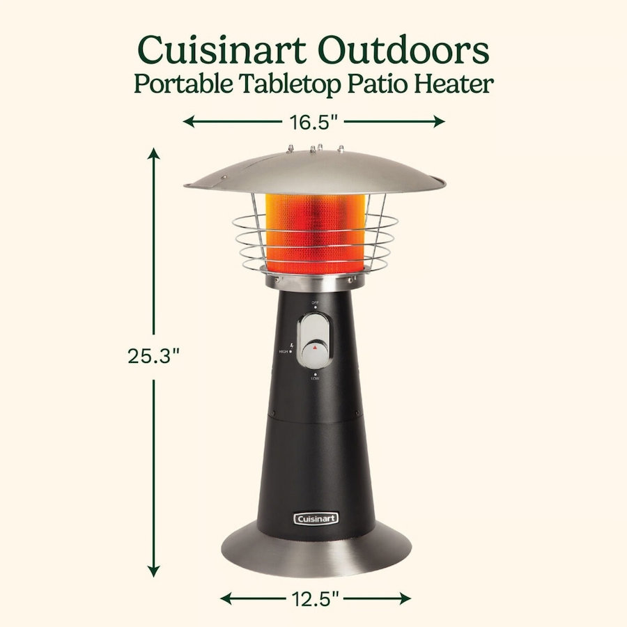Image 738643_ALTMORE3.jpg, Product 738-643 / Price $249.99, Cuisinart Portable Tabletop Patio Heater from Cuisinart on TSC.ca's Home & Garden department