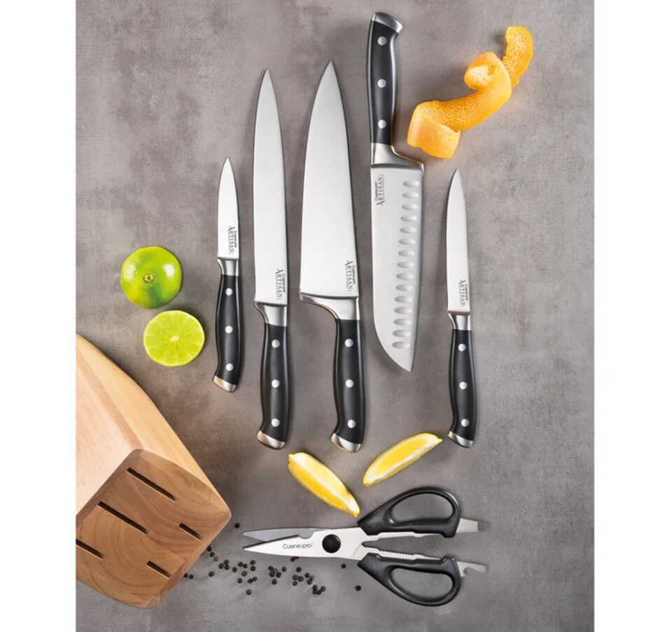 Image 738661_ALTMORE2.jpg, Product 738-661 / Price $519.99, Cuisine pro Artisan Licht 7-Piece Knife Block from Cuisine pro on TSC.ca's Kitchen department