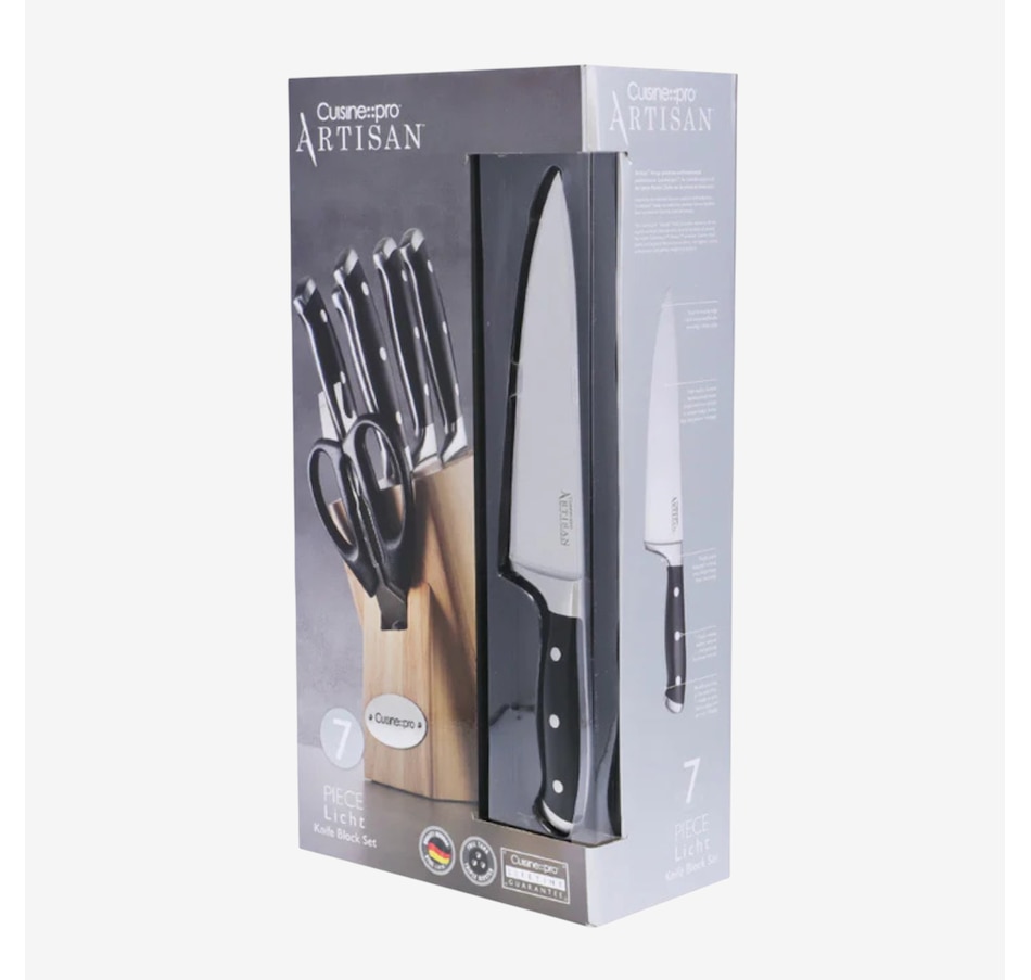 Image 738661_ALTMORE3.jpg, Product 738-661 / Price $519.99, Cuisine pro Artisan Licht 7-Piece Knife Block from Cuisine pro on TSC.ca's Kitchen department
