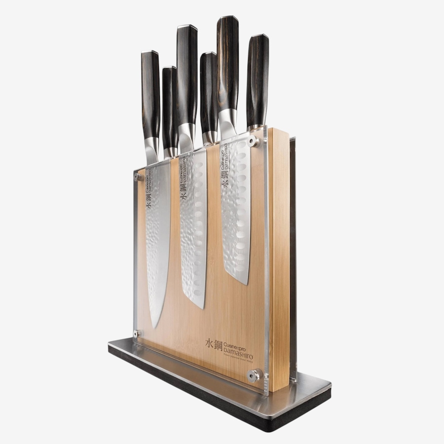 Image 738663.jpg, Product 738-663 / Price $1,299.99, Cuisine pro Damashiro Emperor Shi 7-Piece Knife Block from Cuisine pro on TSC.ca's Kitchen department