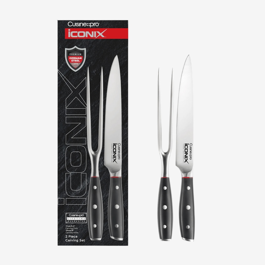 Image 738666.jpg, Product 738-666 / Price $199.99, Cuisine pro iconiX Carving Knife Set from Cuisine pro on TSC.ca's Kitchen department
