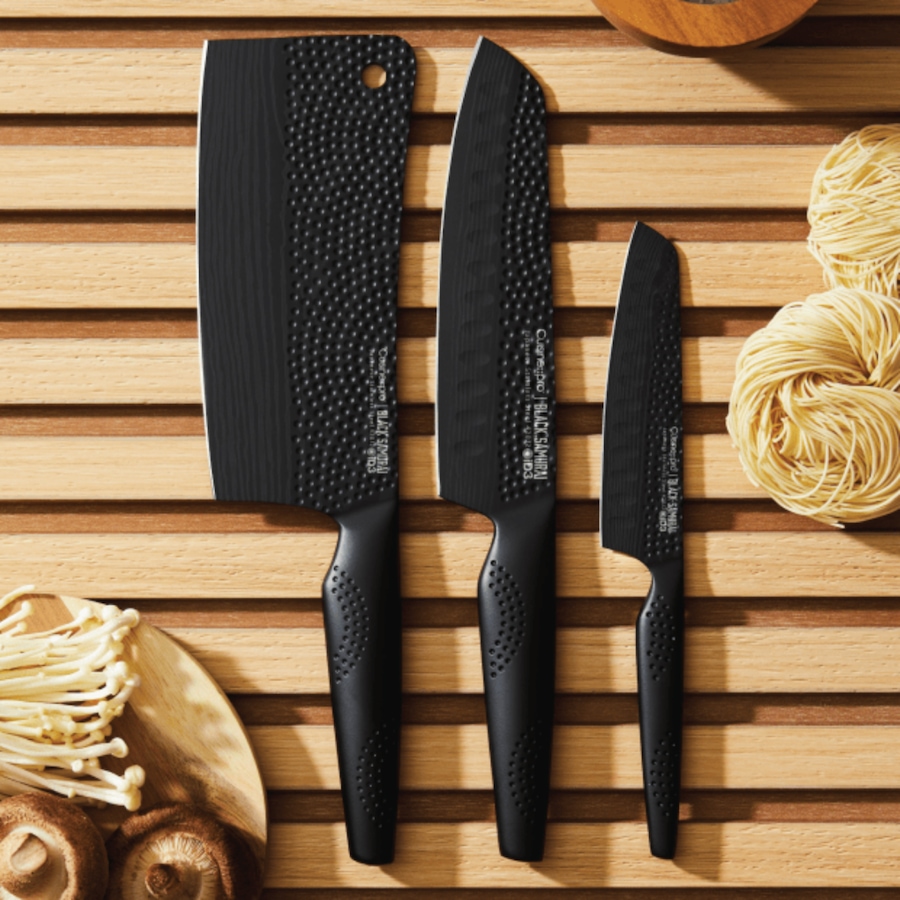 Image 738669_ALTMORE1.jpg, Product 738-669 / Price $579.99, Cuisine pro iD3 Black Samurai Ultimate Knife (set of 3) from Cuisine pro on TSC.ca's Kitchen department