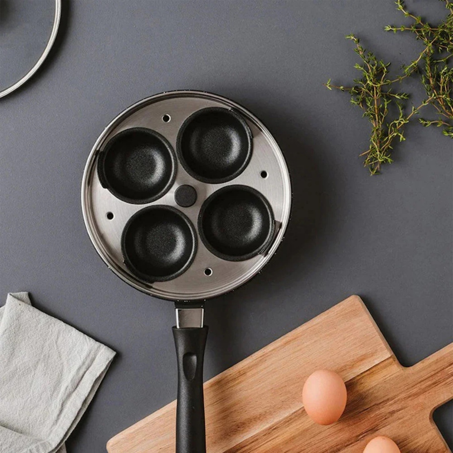 Image 738671_ALTMORE1.jpg, Product 738-671 / Price $139.99, Cuisine pro Stone 4-Egg Poacher with Lid (1.3 quarts) from Cuisine pro on TSC.ca's Kitchen department