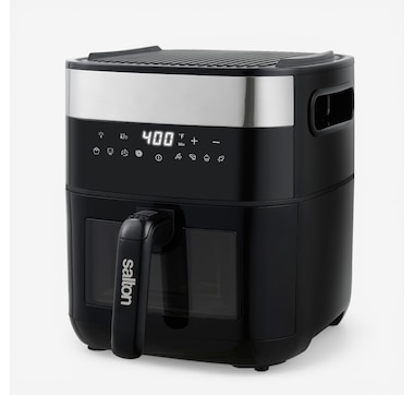 Salton Flip and Cook 3-in-1 Air Fryer, Grill and Dehydrator