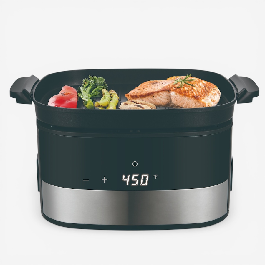 Image 738704_ALTMORE5.jpg, Product 738-704 / Price $199.99, Salton Flip and Cook 3-in-1 Air Fryer, Grill and Dehydrator from Salton on TSC.ca's Kitchen department