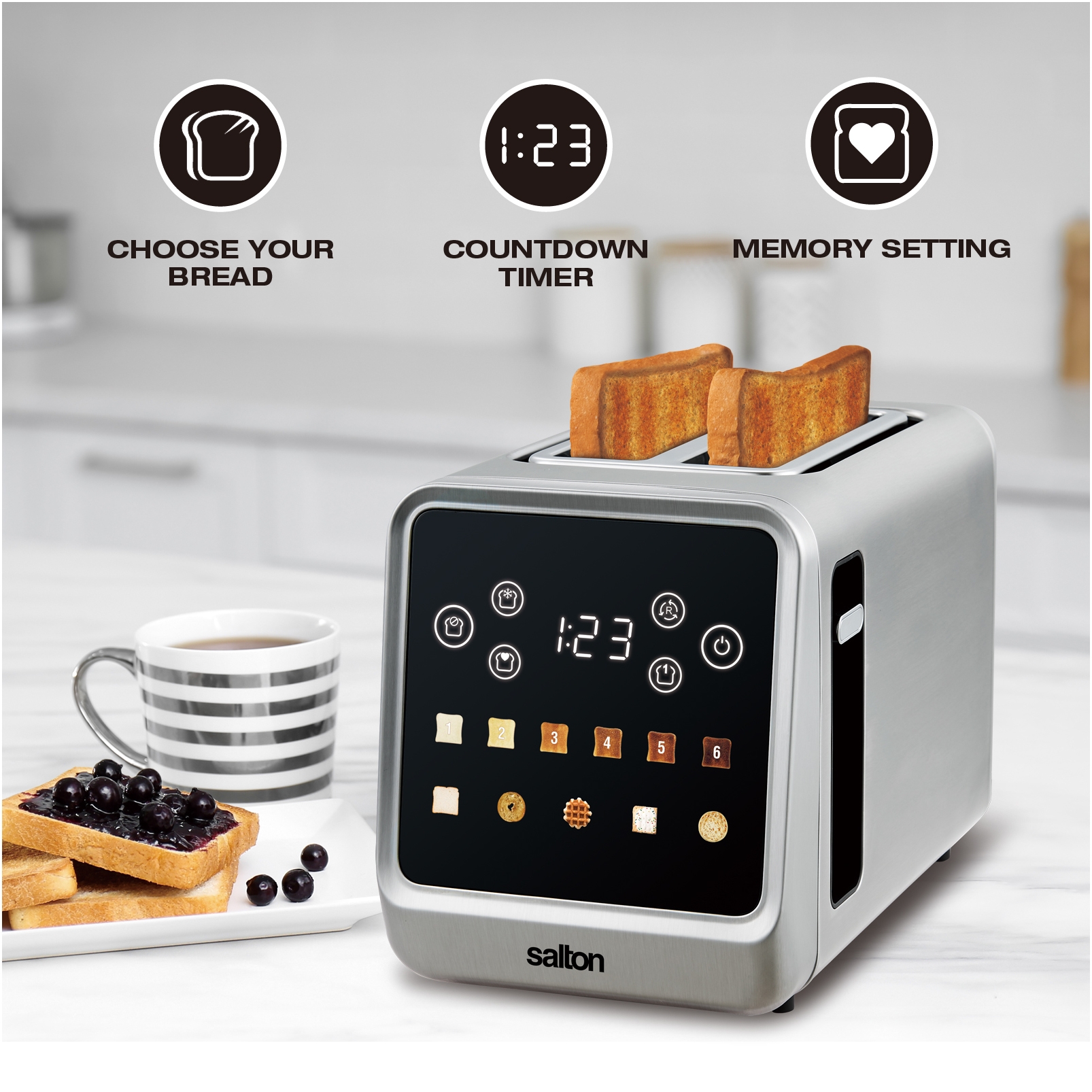 Salton Smart Touch Toaster - TSC.ca
