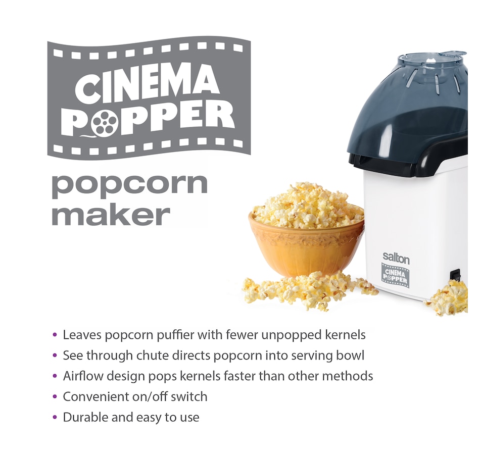 Image 738734_ALTMORE3.jpg, Product 738-734 / Price $24.99, Salton Hot Air Cinema Popper from Salton on TSC.ca's Kitchen department
