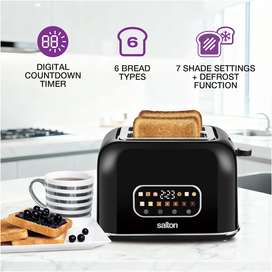 Image 738740_ALTMORE5.jpg, Product 738-740 / Price $49.99, Salton 2-Slice Smart Touch Toaster from Salton on TSC.ca's Kitchen department