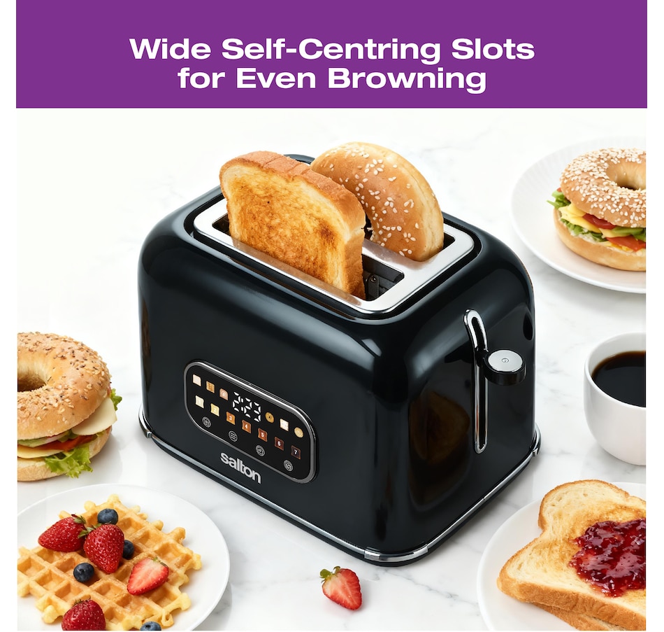 Image 738740_ALTMORE8.jpg, Product 738-740 / Price $49.99, Salton 2-Slice Smart Touch Toaster from Salton on TSC.ca's Kitchen department