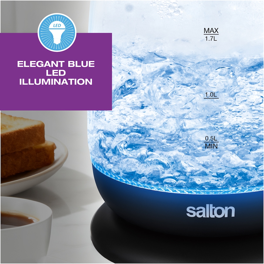 Image 738741_ALTMORE10.jpg, Product 738-741 / Price $34.99, Salton Glass Kettle from Salton on TSC.ca's Kitchen department