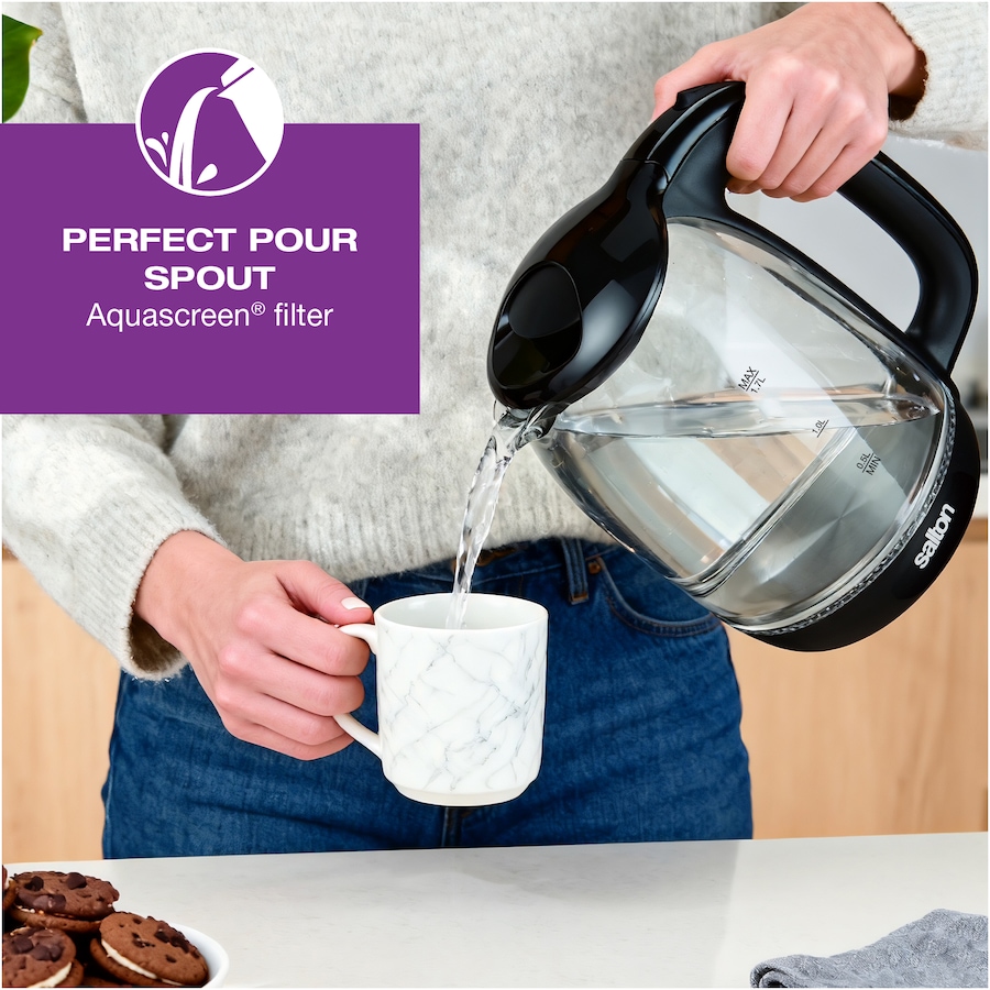 Image 738741_ALTMORE11.jpg, Product 738-741 / Price $34.99, Salton Glass Kettle from Salton on TSC.ca's Kitchen department