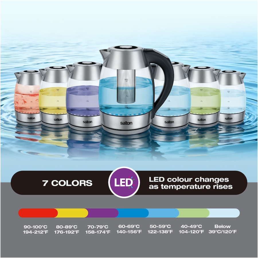 Image 738742_ALTMORE5.jpg, Product 738-742 / Price $49.99, Salton Temperature Control Kettle and Tea Steeper from Salton on TSC.ca's Kitchen department