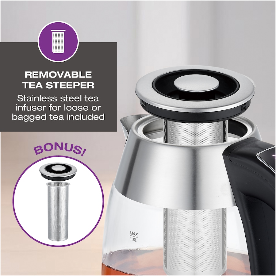 Image 738742_ALTMORE6.jpg, Product 738-742 / Price $49.99, Salton Temperature Control Kettle and Tea Steeper from Salton on TSC.ca's Kitchen department